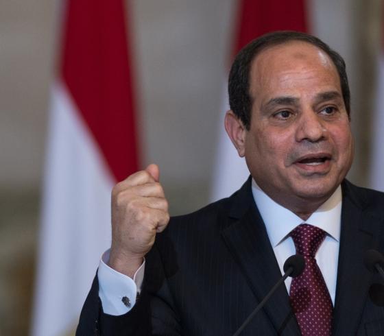 الرئيس المصري عبد الفتاح السيسي
