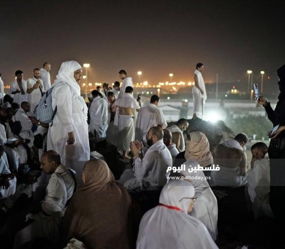  حجاج بيت الله الحرام لصعيد عرفات فجر اليوم ‫(38535681)‬ ‫‬ ‫‬