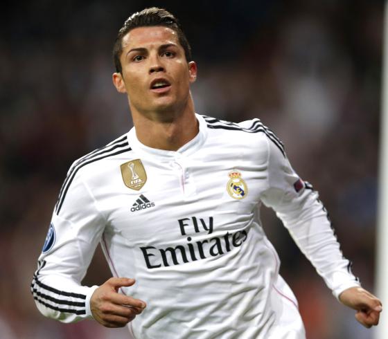كرستيانو رونالدو نجم ريال مدريد الأسباني