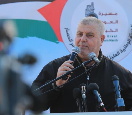 عضو المكتب السياسي خالد البطش