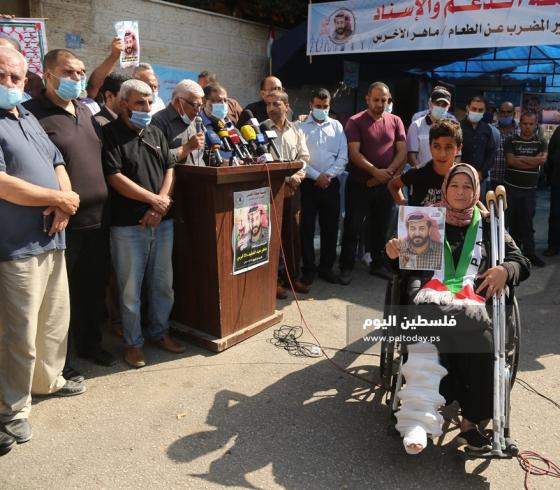 وقفة في غزة مع ماهر الاخرس 