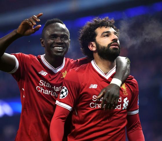 محمد صلاح وساديو ماني نجمي ليفربول