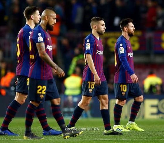 خروج مذل لبرشلونة من دوري أبطال أوروبا أمام ليفربول