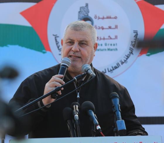 خالد البطش عضو المكتب السياسي لحركة الجهاد الاسلامي