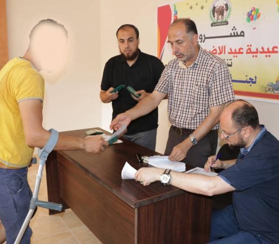 توزيع الزكاة 