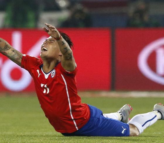 فارغاس لاعب منتخب تشيلي