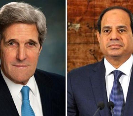 السيسي وكيري