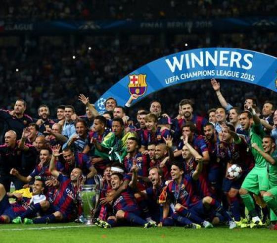 تتويج برشلونة