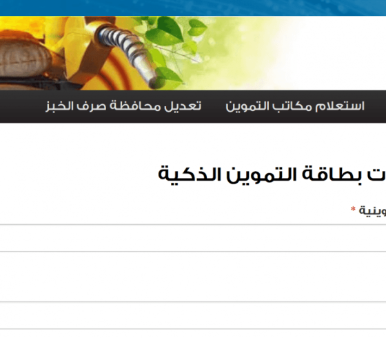 رابط موقع دعم مصر استعلام عن بطاقة التموين بالرقم القومى 2019