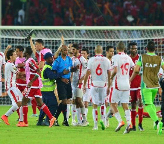 حادثة الإعتداء على حكم مباراة تونس