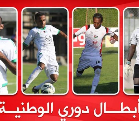 أفضل اللاعبين في ذهاب الممتازة