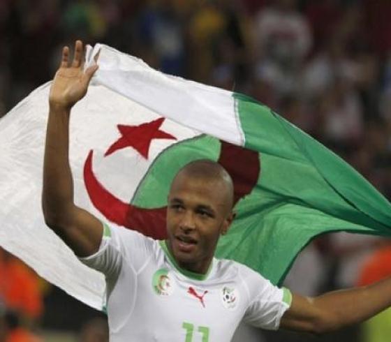 ياسين براهيمي نجم منتخب الجزائر 