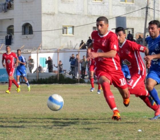 لاعب شباب خانيونس محمد بركات