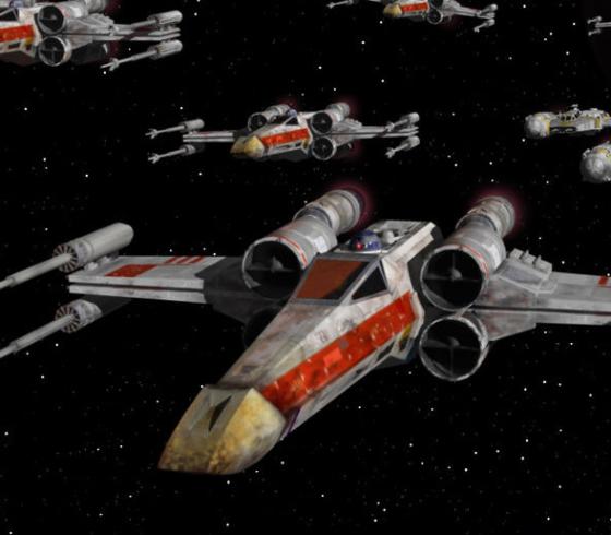 طائرة (X-wing)