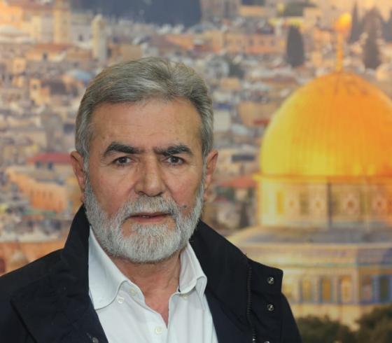 القائد زياد النخالة، الأمين العام لحركة الجهاد الإسلامي في فلسطين
