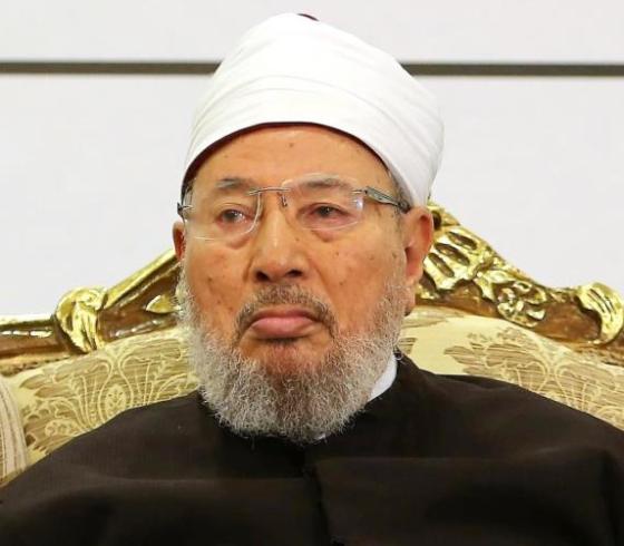 الداعية المصري يوسف القرضاوي