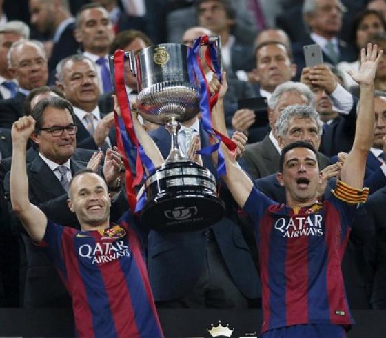 برشلونة بطلا لكأس ملك إسبانيا