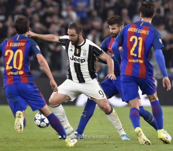 برشلونة واليوفي