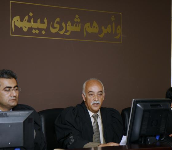 محكمة فلسطينية