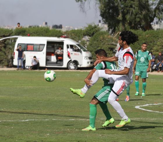 محمد صالح مع غزة الرياضي سابقا