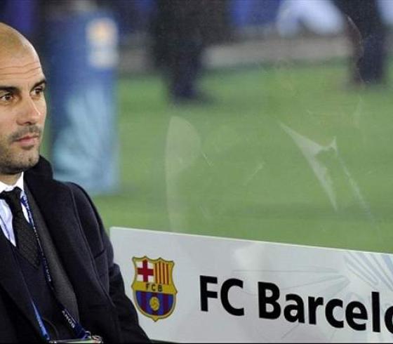 بيب غوارديولا مدرب برشلونة سابقا