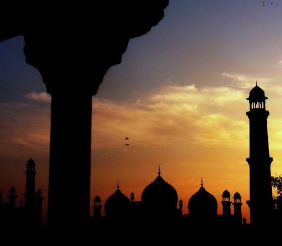 غروب الشمس