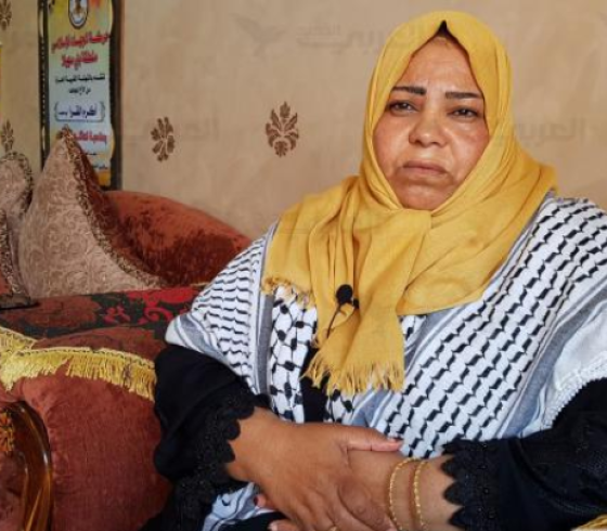  السيدة ابتسام القرا تضرب عن الطعام