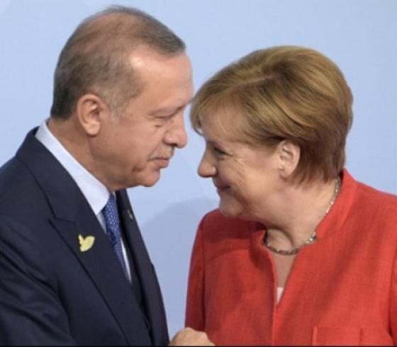 ميركل واردوغان