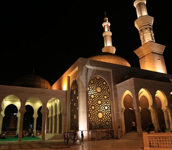 مئذنة مسجد الخالدي في غزة
