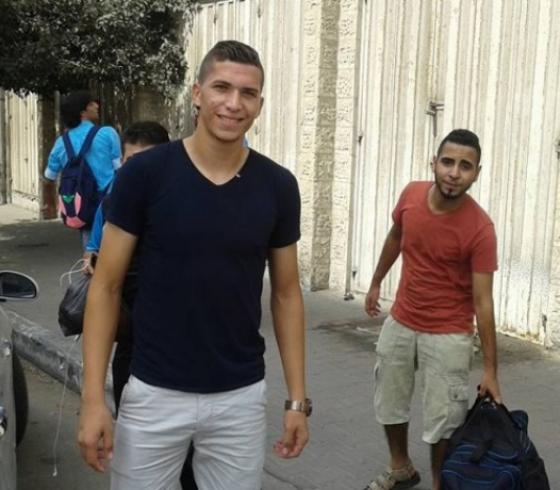 محمود وادي أحد لاعبي المنتخب الأولمبي