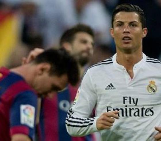 رونالدو وميسي في الكلاسيكو ..