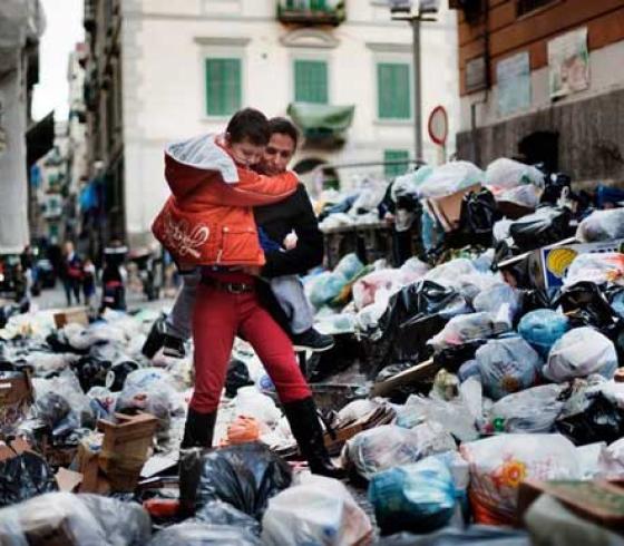 قمامة في شوارع لبنان