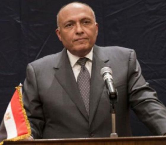 وزير الخارجية المصري