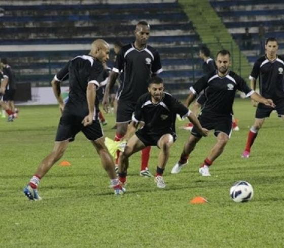 جانب من التدريبات
