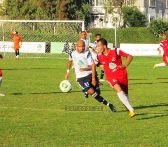 من لقاء الهلال وخدمات خانيونس