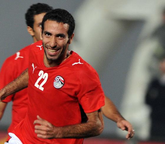 اللاعب المصري محمد ابو تريكة