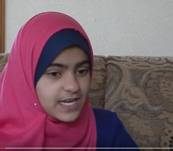 الطفلة شذا أبو سلمية