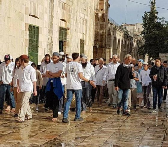 اقتحام المسجد الأقصى