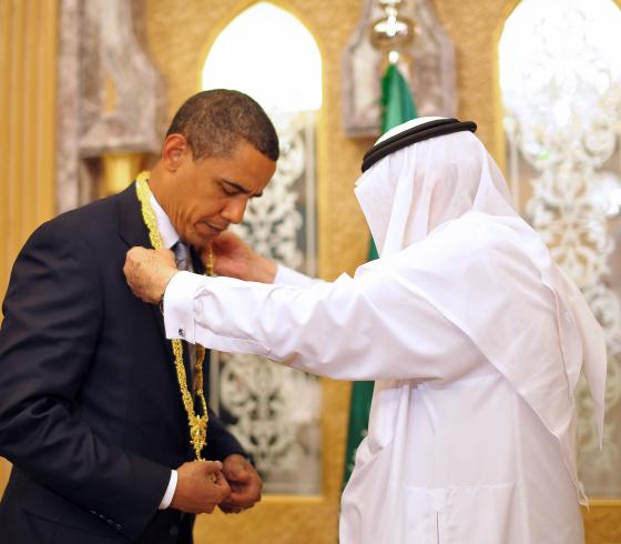 أوباما والعاهل السعودي