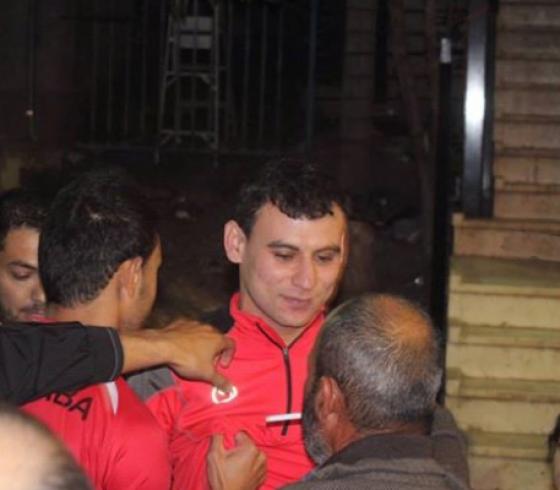 الاسير المحرر اللاعب سامح مراعبة ..