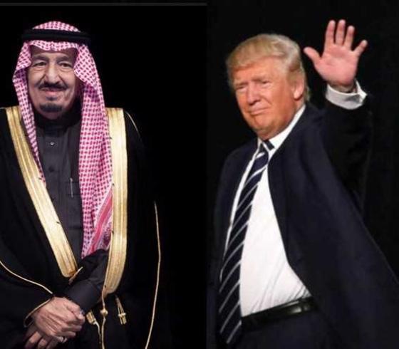 سلمان وترامب