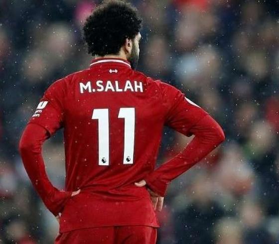 محمد صلاح مهاجم نادي ليفربول
