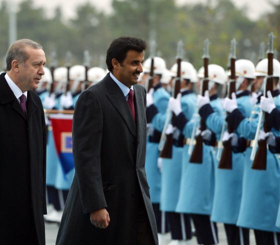 اردوغان وتميم