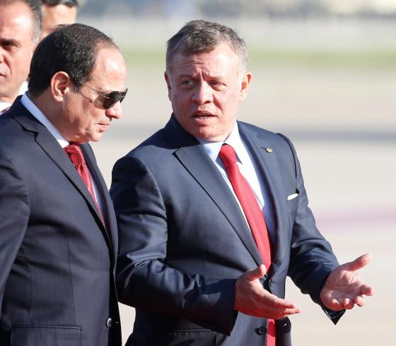 ملك الاردن والسيسي.JPG
