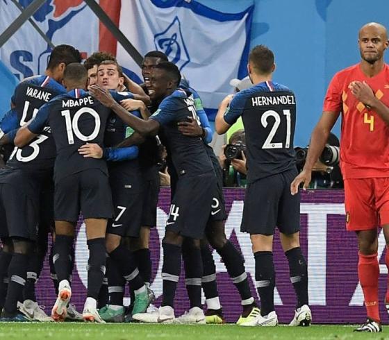 فرنسا تتغلب على الشياطين الحمر وتتأهل لنهائي كأس العالم
