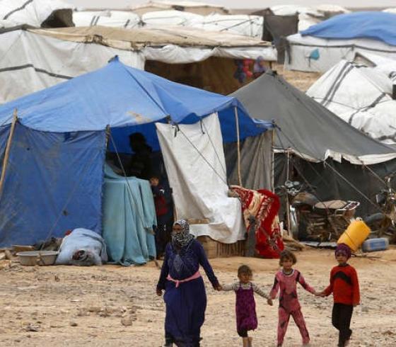 صورة أرشيفية من مخيم الركبان
