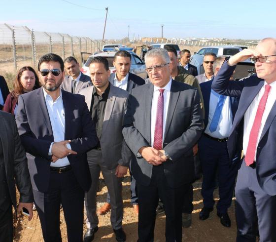 وفد ايرلندي رفيع المستوى يزور غزة