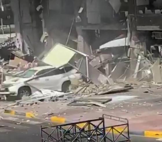 انفجار في الامارات