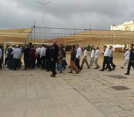 اقتحام المسجد الأقصى