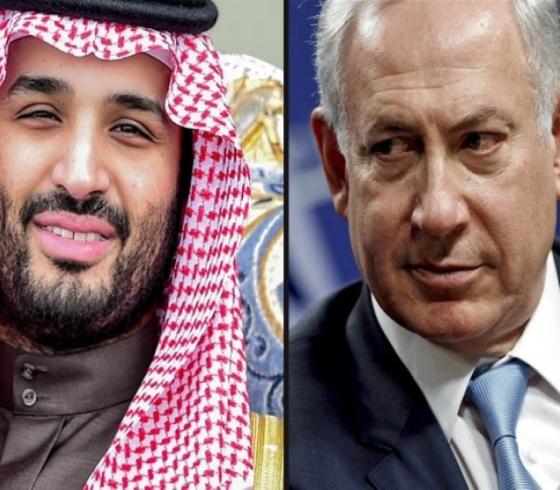 نتنياهو و ملك السعودية